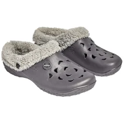 Discount Gifi Sabot Hipps hiver homme gris et blanc 42/43