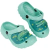 Outlet Gifi Sabot lumineux vert crocodile