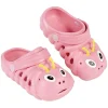 Best Gifi Sabots enfant EVA chenille rose T26/29