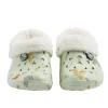 Clearance Gifi Sabots enfant Hipps fourrés bleu ciel motifs animaux T28/29