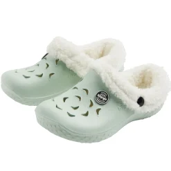Outlet Gifi Sabots enfant Hipps fourrés bleu azur T34/35