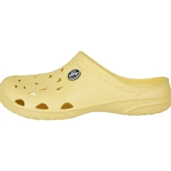 Outlet Gifi Sabots Hipps Femme uni jaune T36/40