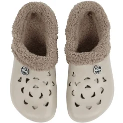 Clearance Gifi Sabots Hipps fourrés femme beige taupe