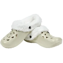 Clearance Gifi Sabots Hipps Hiver Enfant Beige pailleté T 32/33