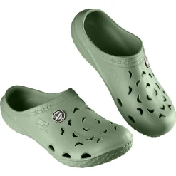 Online Gifi Sabots Hipps Homme plastique vert uni T42/43