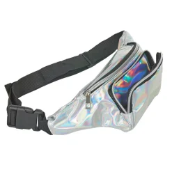Sale Gifi Sac banane Sunshine gris argenté brillant
