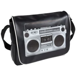 Clearance Gifi Sac besace motif chaîne hifi