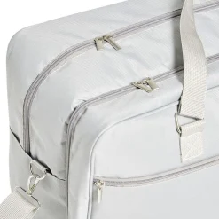 Best Gifi Sac cabine multi-compartiments polyester gris 45x21xH32cm