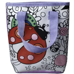 Sac à colorier coccinelle*Gifi Discount