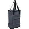 Hot Gifi Sac de courses 30L pliable avec 2 roues - L33xl20xH92cm