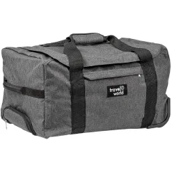 Gifi Sac de voyage trolley gris