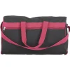 Hot Gifi Sac de voyage week end noir et framboise