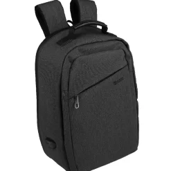 Hot Gifi Sac à dos antivol avec port USB intégré uni gris