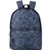 Gifi Sac à dos à design camouflage bleu