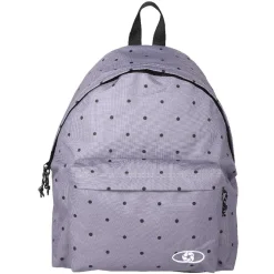 Discount Gifi Sac à dos gris à pois noirs