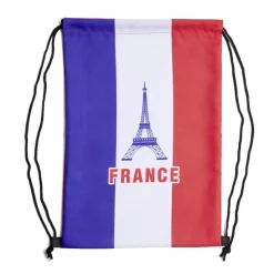 Clearance Gifi Sac à dos Happy Party polyester tricolore bleu, blanc, rouge