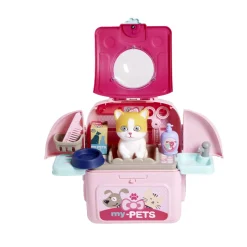 Clearance Gifi Sac à dos jouet toilettage chien ou chat 14 pièces