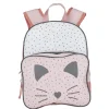 Outlet Gifi Sac à dos maternelle design chat rose gris