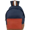 Online Gifi Sac à dos maternelle effet simili bleu rouge marron