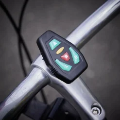 Gifi Sac à dos signalétique LED vert et gris