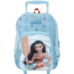 Hot Gifi Sac à dos trolley primaire bleu Vaïana