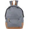 Sale Gifi Sac à dos Tucson bi-matière gris simili marron