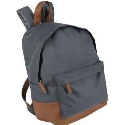 Sale Gifi Sac à dos Tucson bi-matière gris simili marron