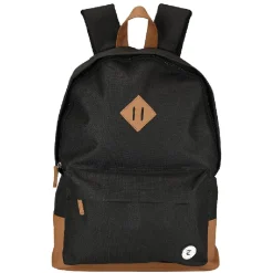 New Gifi Sac à dos Tucson bi-matière noir simili marron