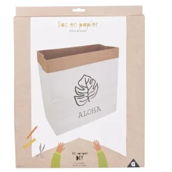 Gifi Sac en papier déco personnalisé à fabriquer