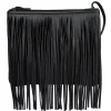 Gifi Sac à franges noir