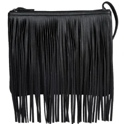 Gifi Sac à franges noir
