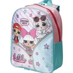 Outlet Gifi Sac à goûter LOL motifs étoilés roses et bleus