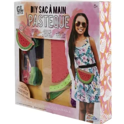 Sac à main à décorer forme pastèque*Gifi Online