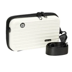 Sale Gifi Sac à main valise avec bandoulière amovible noir 18x7xH11cm