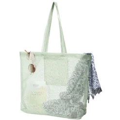Clearance Gifi Sac mesh polyester grand format L48x36xH14cm - 4 coloris