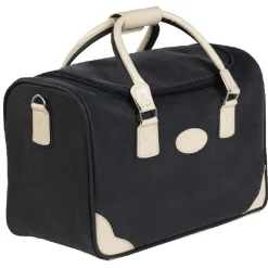 Discount Gifi Sac week end noir et beige