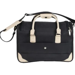 Discount Gifi Sac week end noir et beige
