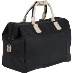 New Gifi Sac week end noir et beige
