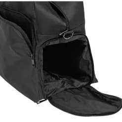 Outlet Gifi Sac week-end polyester noir L.45xl.36xH.20cm