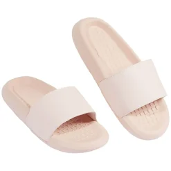 Discount Gifi Sandales claquettes plastique rose uni T40/41