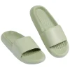 Hot Gifi Sandales claquettes plastique vert uni T38/39