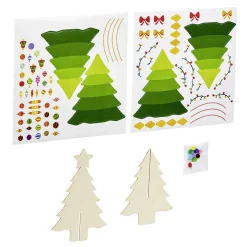 Gifi Sapin de Noël à décorer DIY en bois