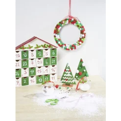Gifi Jeux De Société Et Éducatifs<Sapin Noël en bois à décorer H.15 cm