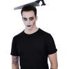 Serre-tête adulte Halloween illusion hâche sanglante plantée*Gifi