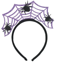 Serre tête enfant Halloween toile avec araignées*Gifi Online
