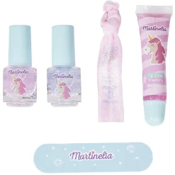 Clearance Gifi Set de beauté et trousse cosmétique Martinelia Little Unicorn 6 pièces