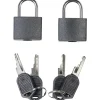 New Gifi Set de 2 cadenas à clé pour bagages