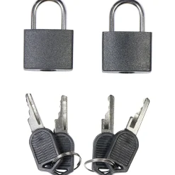 New Gifi Set de 2 cadenas à clé pour bagages