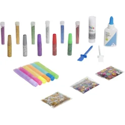 Set de colle, paillettes et colle pailletée*Gifi Best