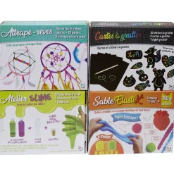 Gifi Jeux De Société Et Éducatifs<Set de 4 jeux de loisirs créatifs